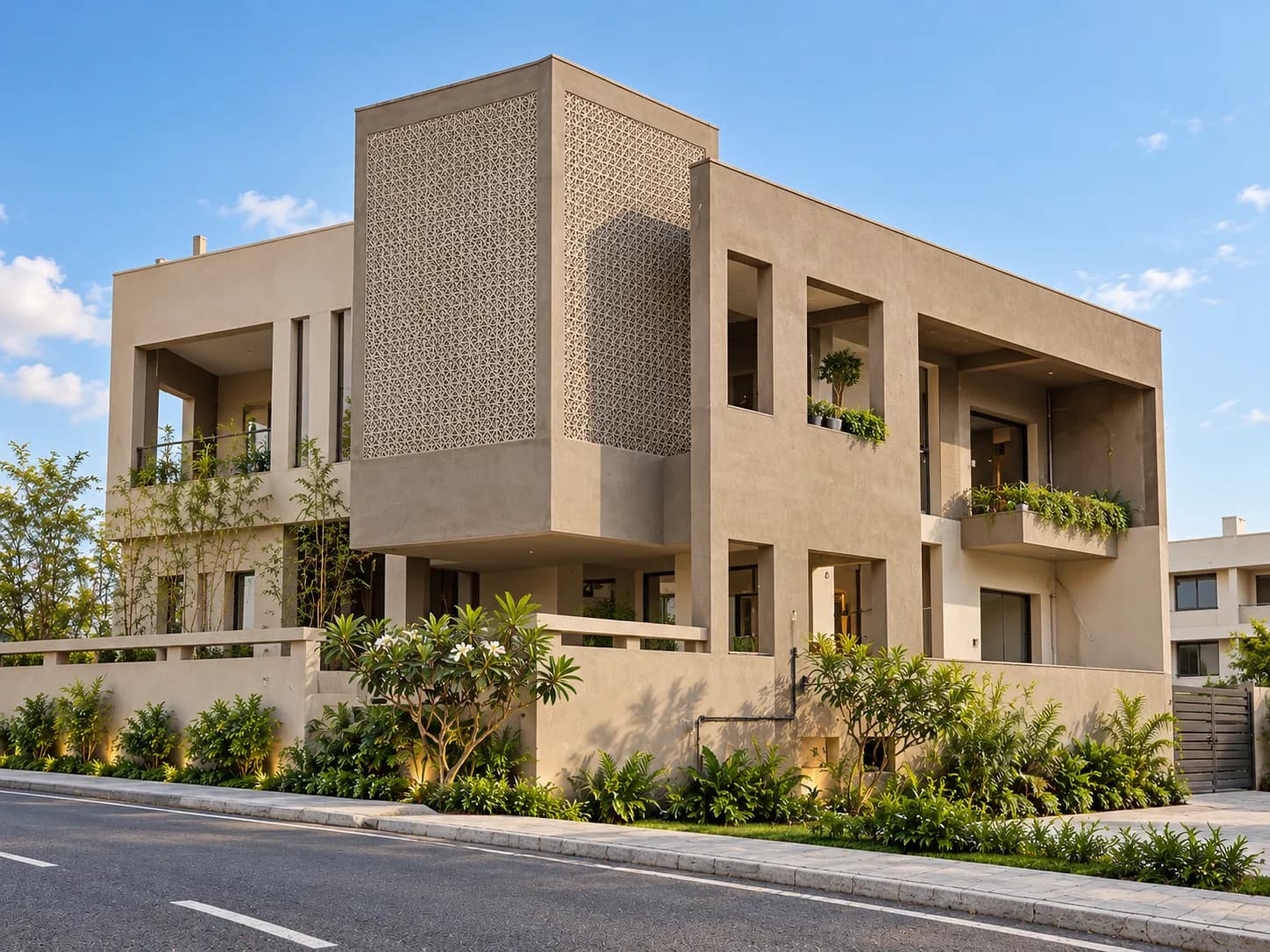 Cuboid House, residential project in Jhunjhunu